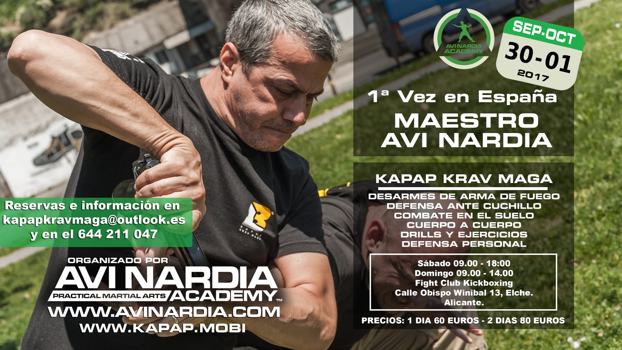 Primera Visita a España del Maestro Avi Nardia 2017