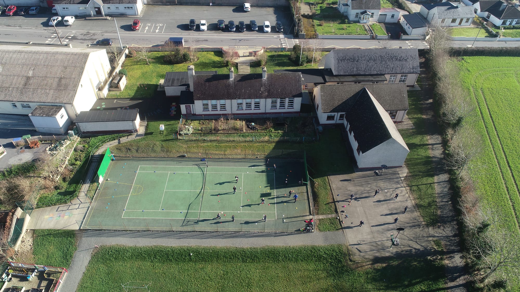Measured and photographed from the air