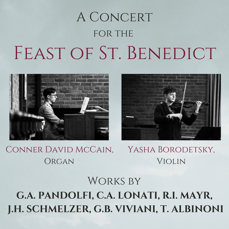 A Concert for the Feast of St. Benedict