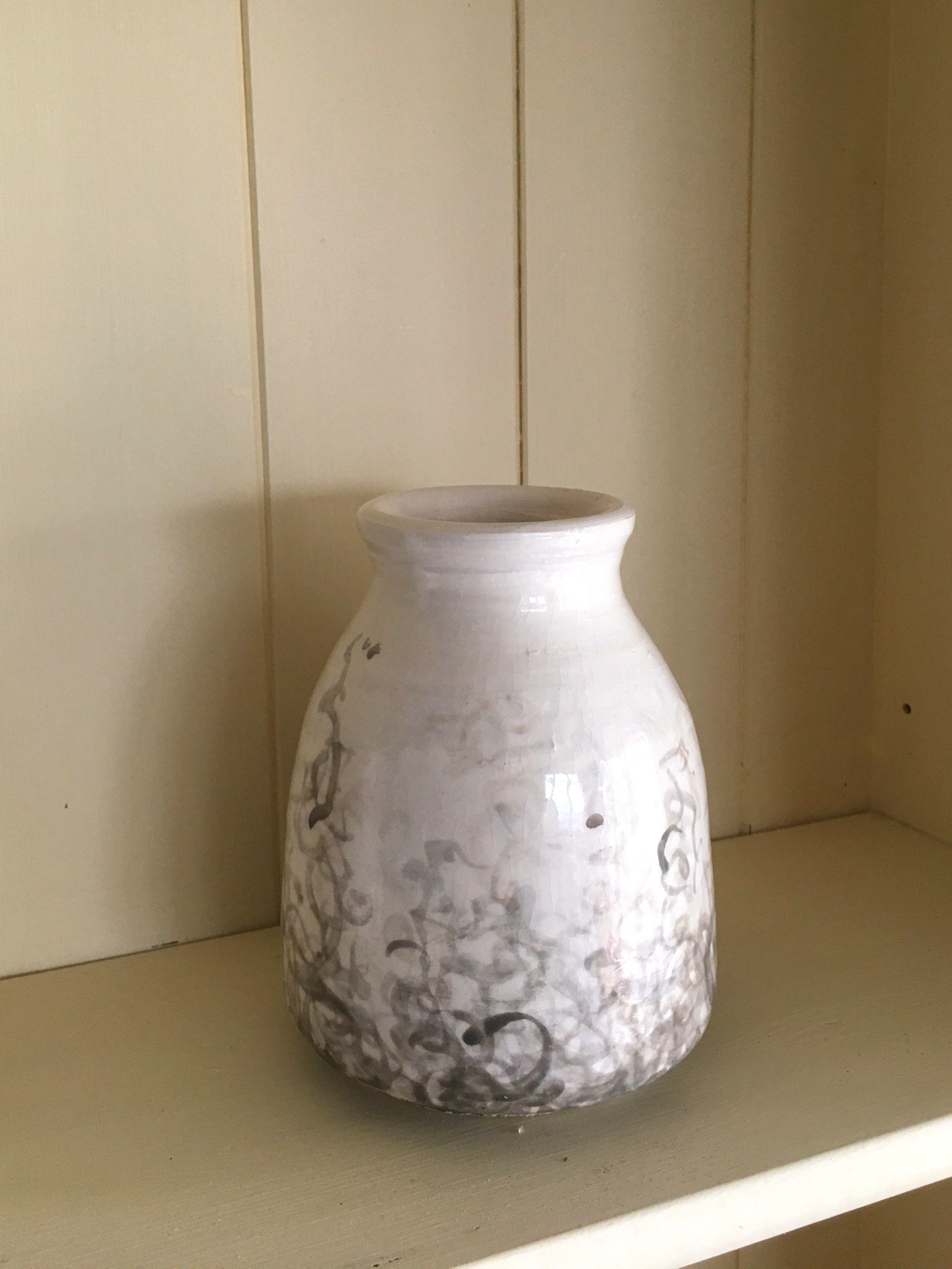 Grey mist vase