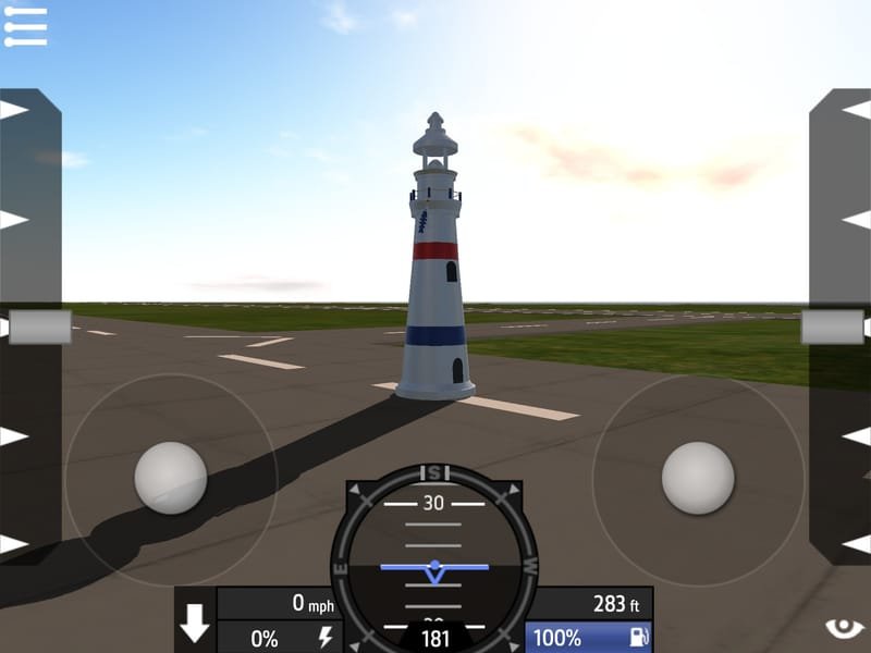 Flying lighthouse