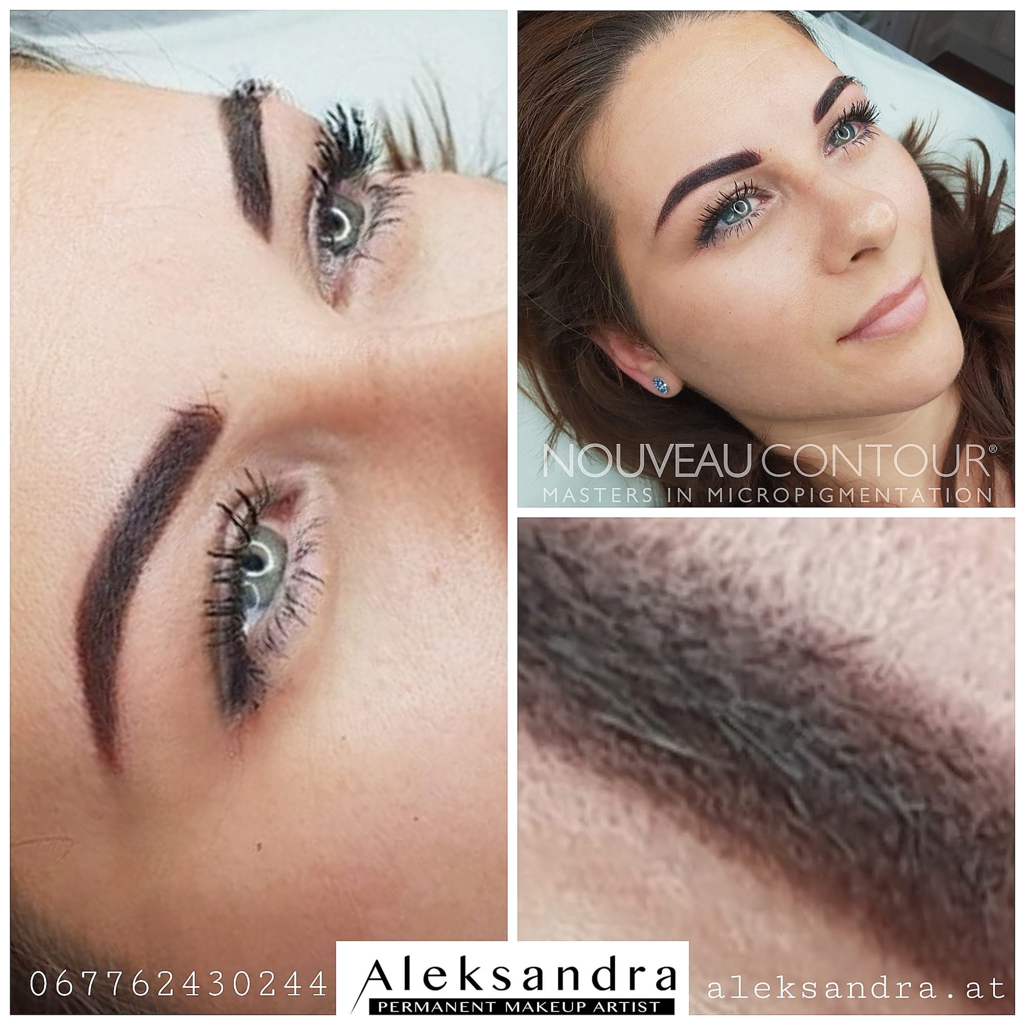 Permanent Make up Augenbrauen Wien, Puder Augenbrauen, Powder Brows Wien