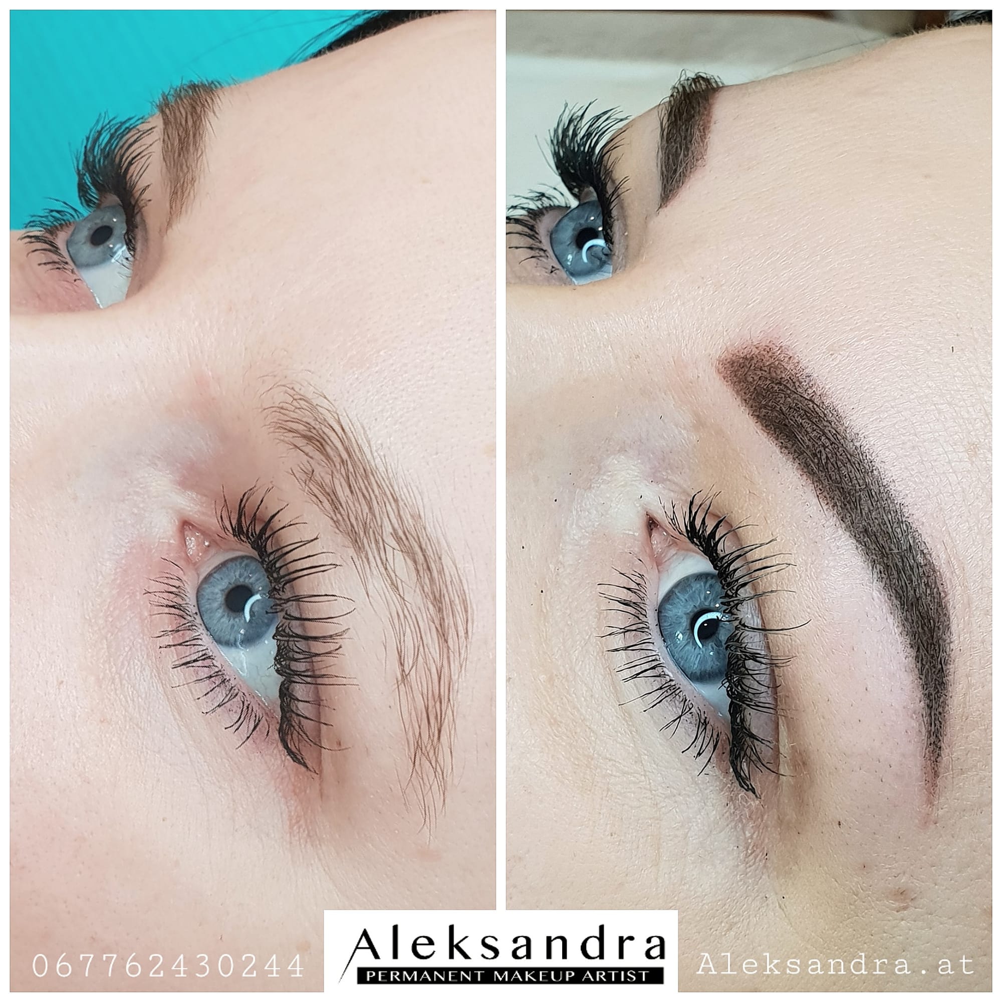 Permanent Make up Augenbrauen Wien, Puder Augenbrauen, Powder Brows Wien