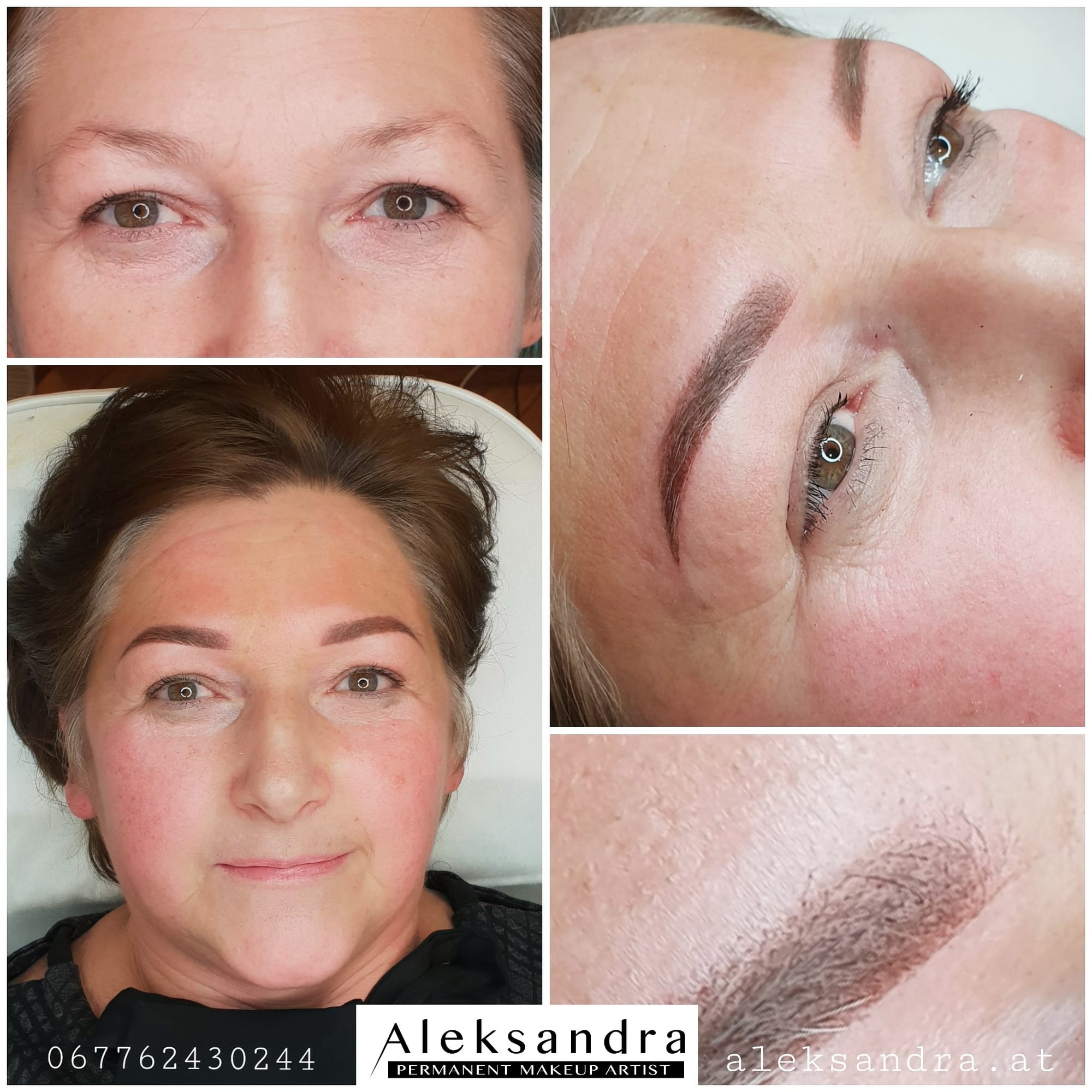 Permanent Make up Augenbrauen Wien, Puder Augenbrauen, Powder Brows Wien