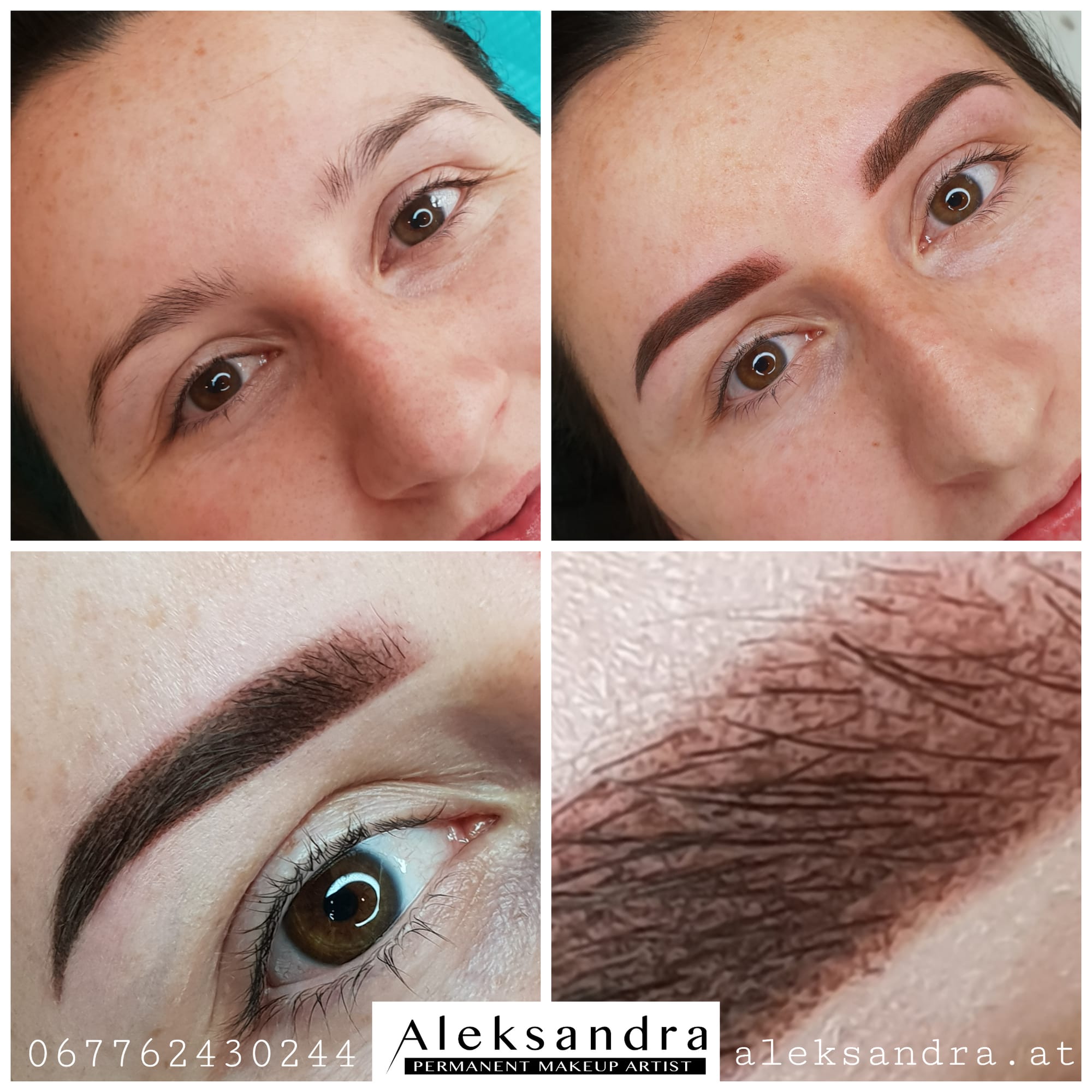 Permanent Make up Augenbrauen Wien, Puder Augenbrauen, Powder Brows Wien
