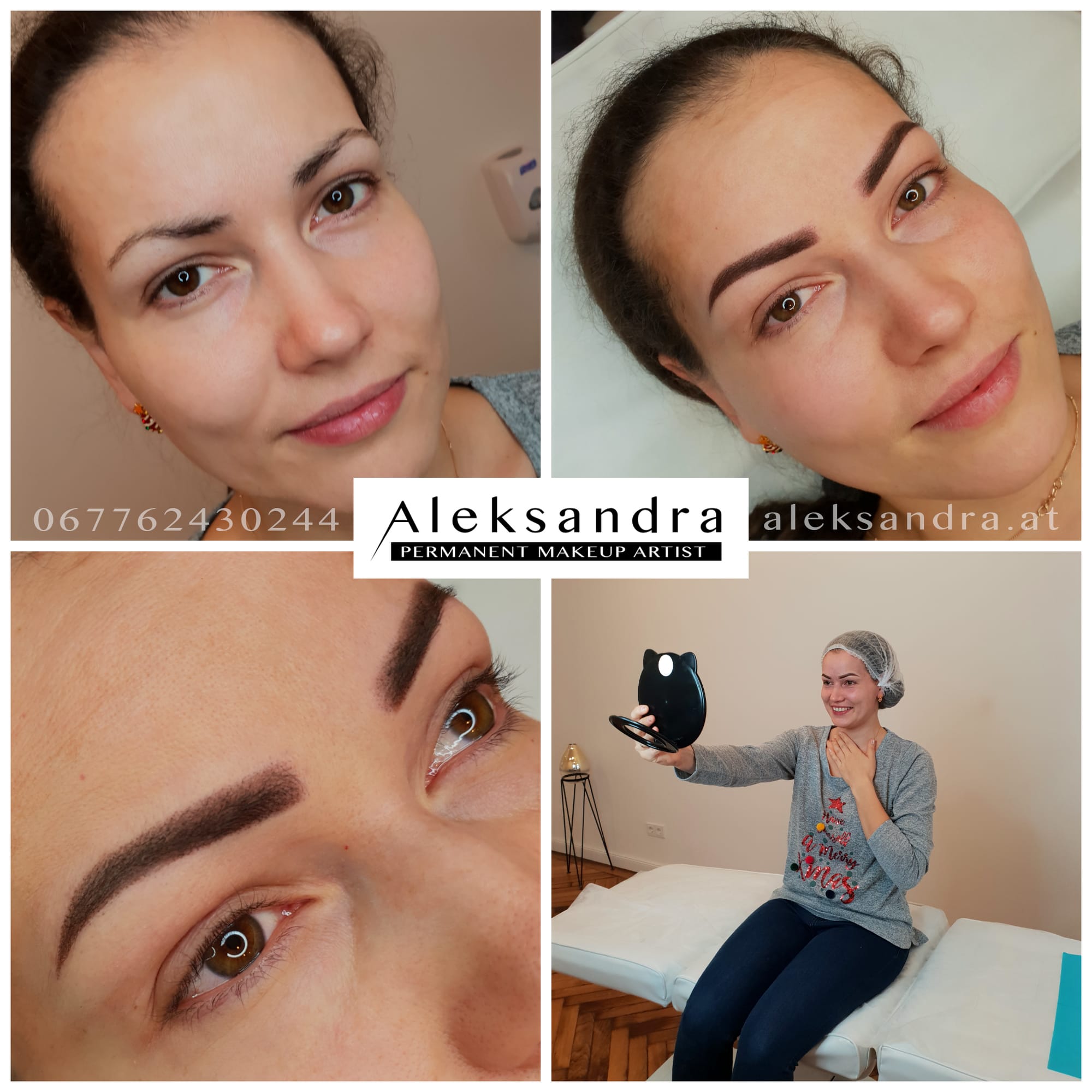 Permanent Make up Augenbrauen Wien, Puder Augenbrauen, Powder Brows Wien