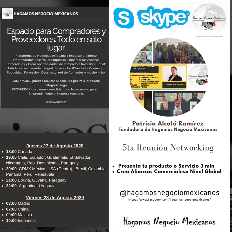 2020ago27 Networking AGOSTO