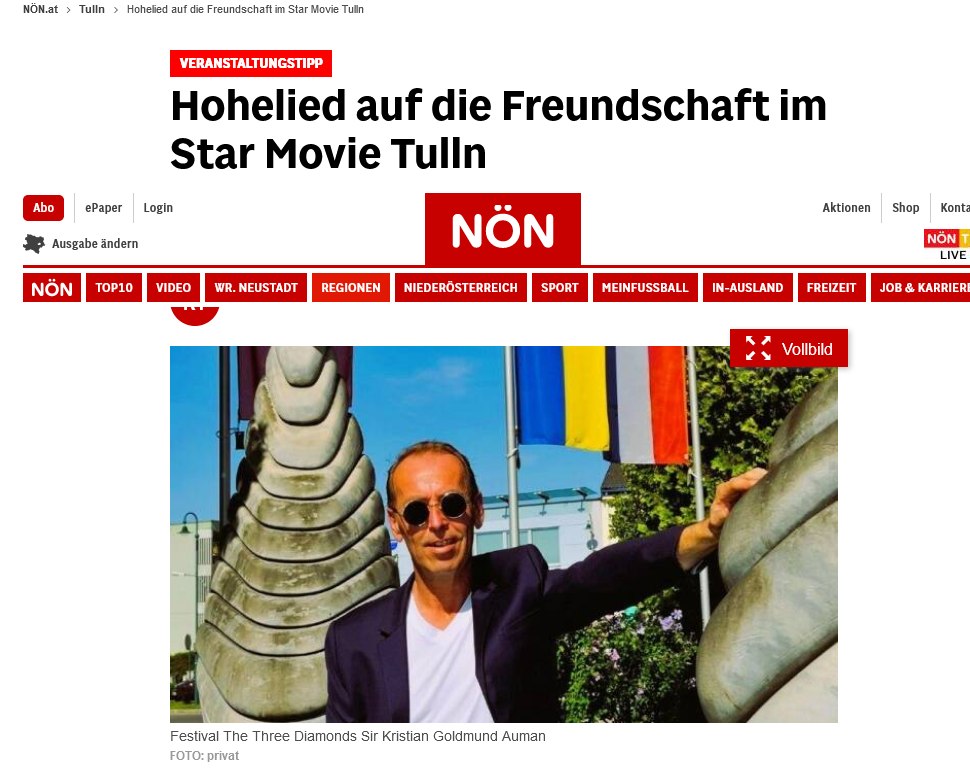 NÖN Niederösterreich / Hohelied auf die Freundschaft im Star Movie Tulln / Der kleine Prinz