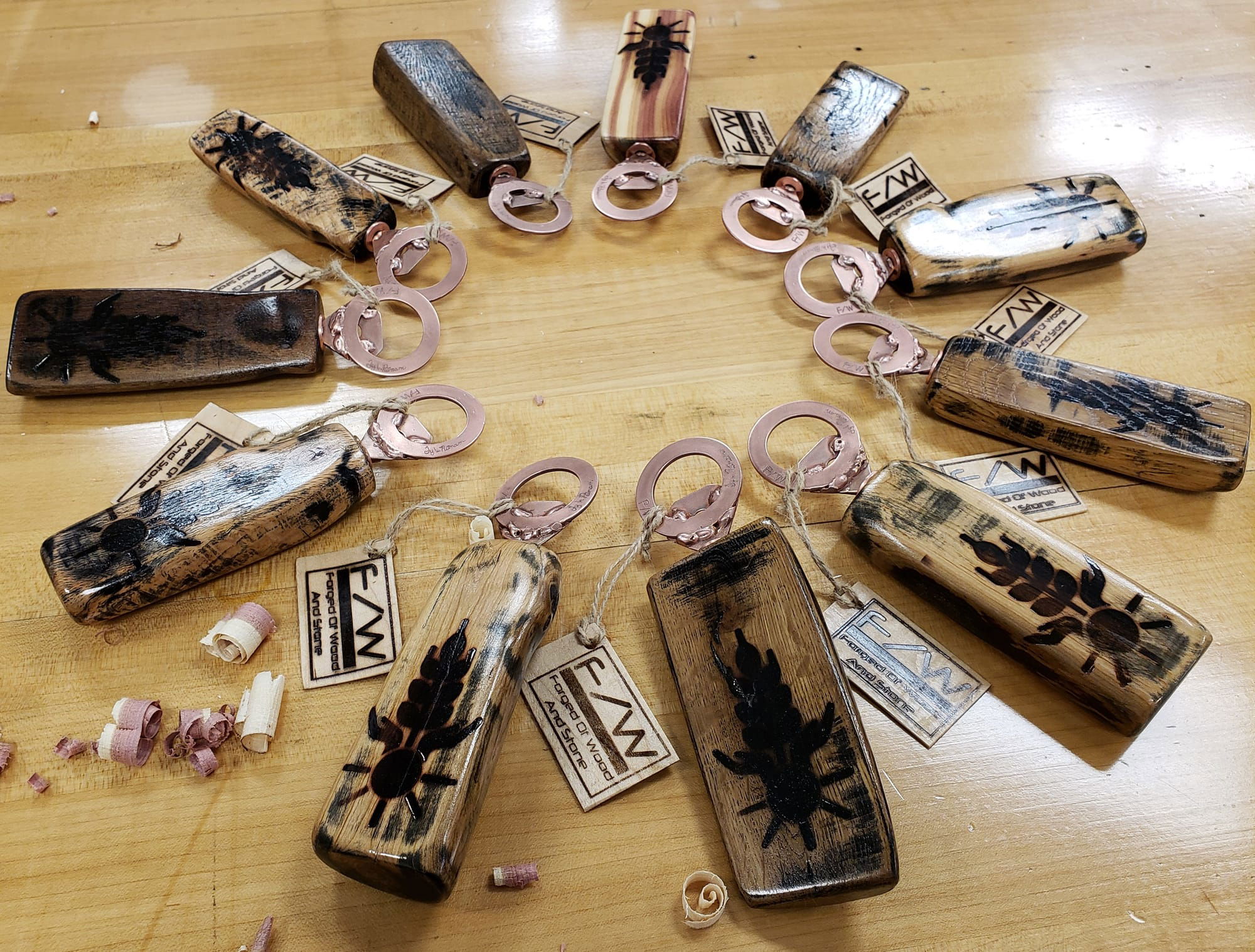 Custom Crafted Bottle Openers