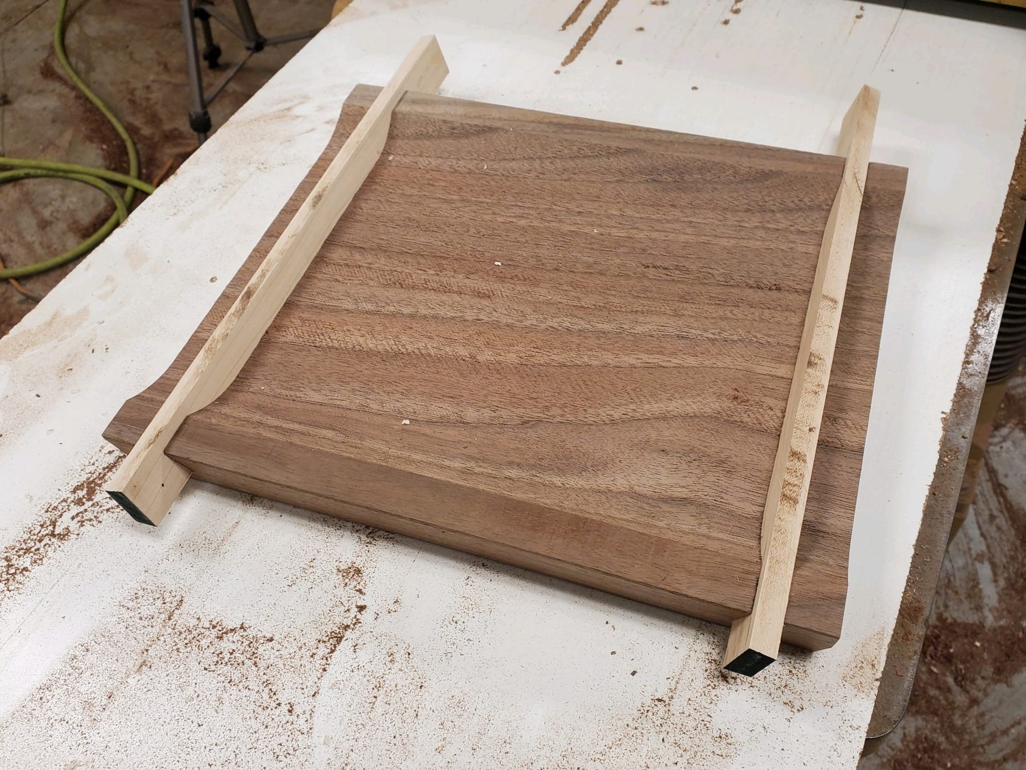 #5 Walnut and Hard Maple Serving Tray