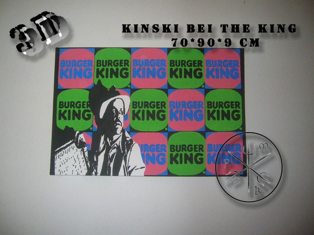 Kinski bei der King