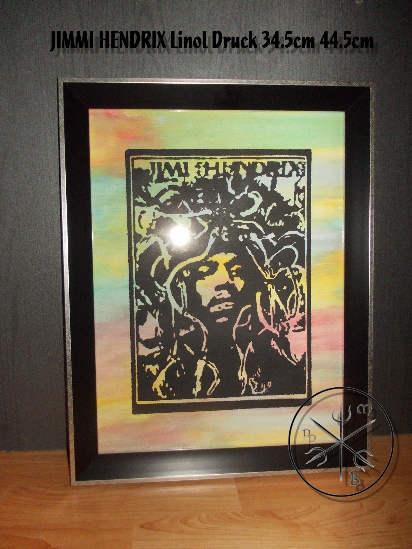 Jimmy Hendrix, Linolschnitt