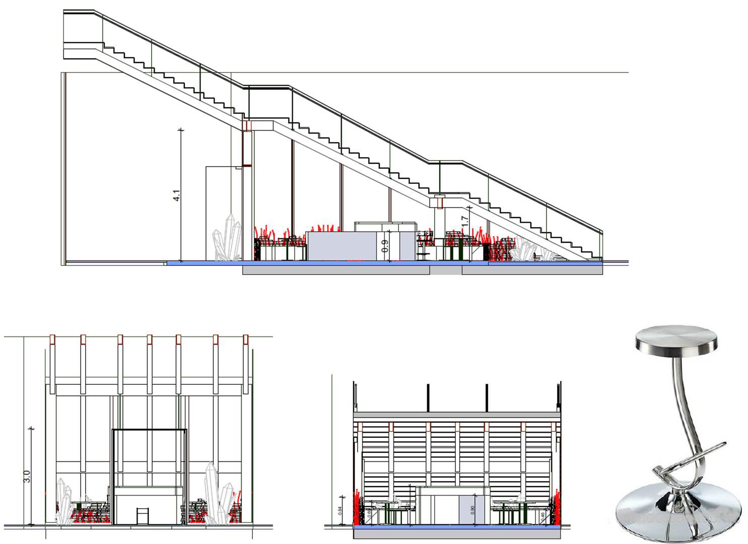 ice cream shop concept - shanghai 2018