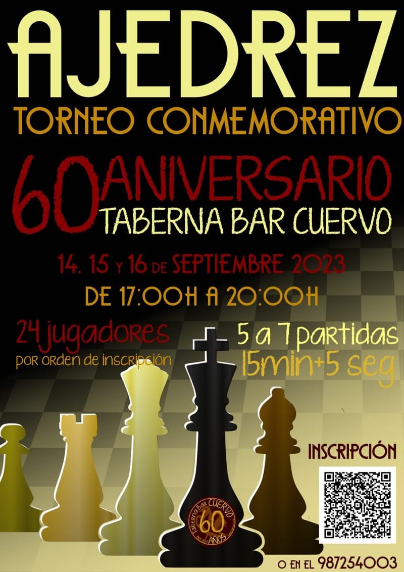Torneo 60 Aniversario Taberna Bar Cuervo