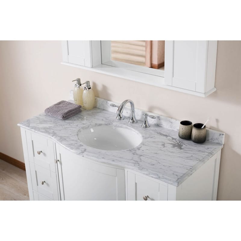 Countertop White Carrara Marble CT Elect Kitchen Bath