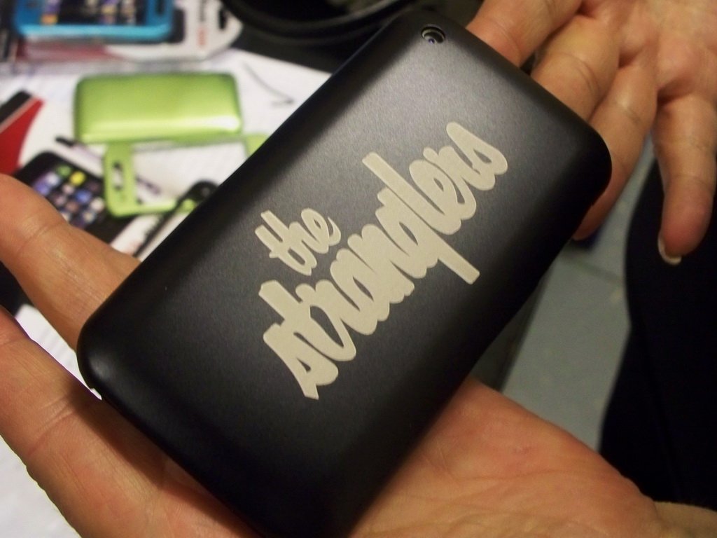 Mobile Phone Cover Engraved with Logo
