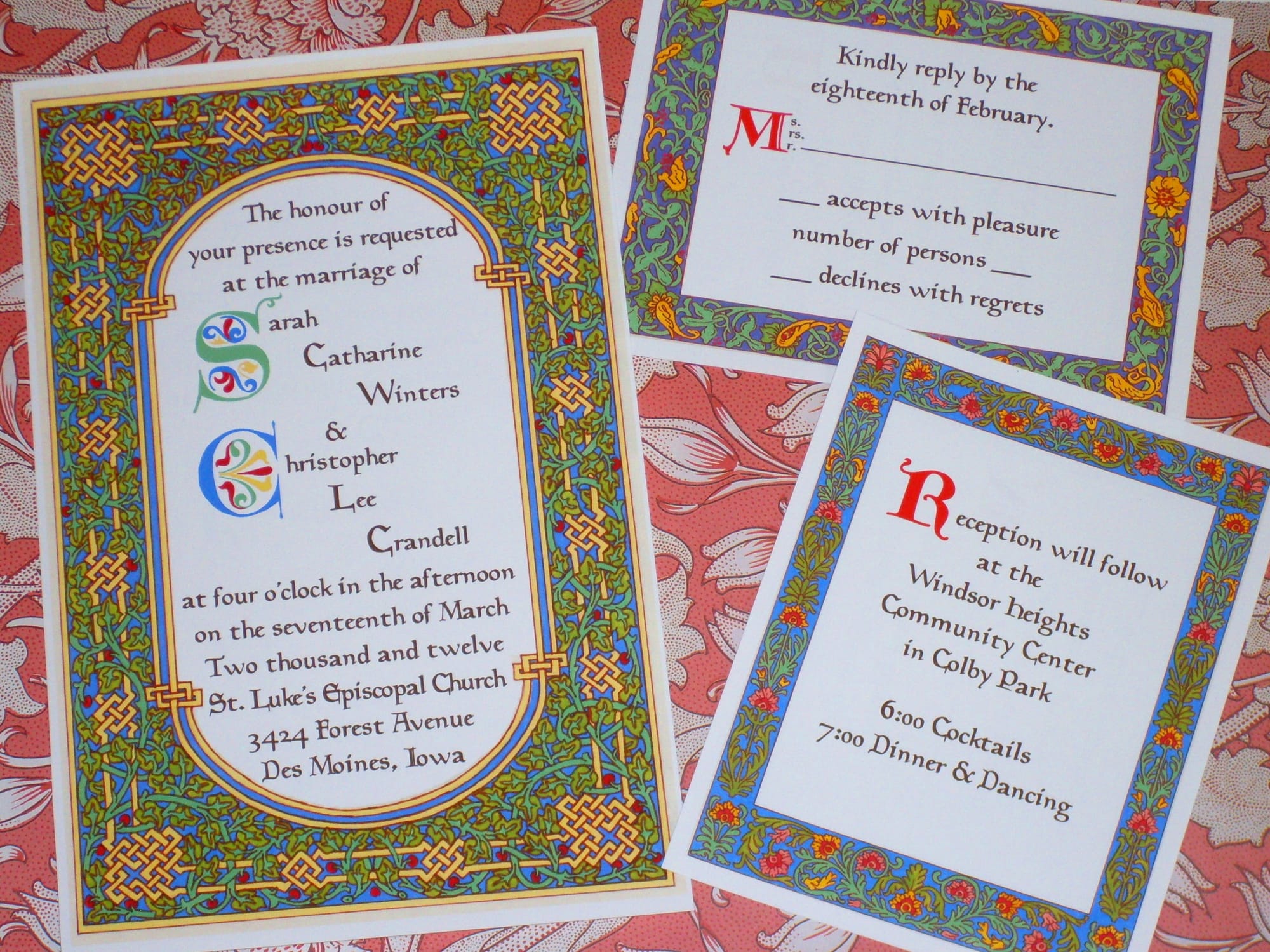 Samwise & Rosie Hobbit Invitation