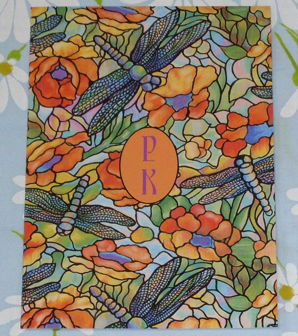 Tiffany Dragonfly Stained Glass Invitation