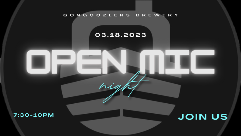 Open Mic Night at Gongoozlers!