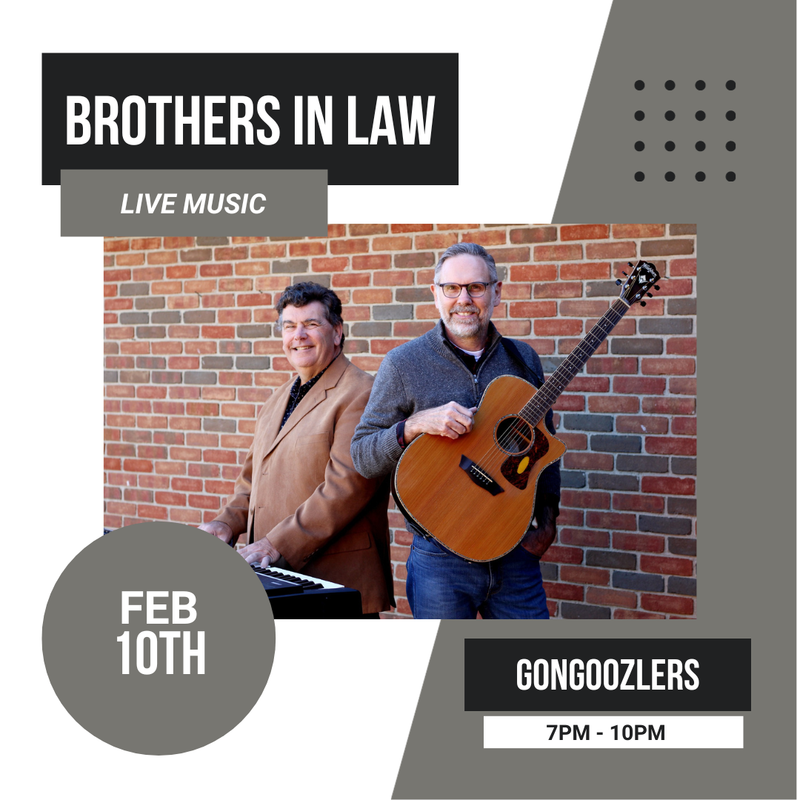 LIVE MUSIC: Brothers In Law