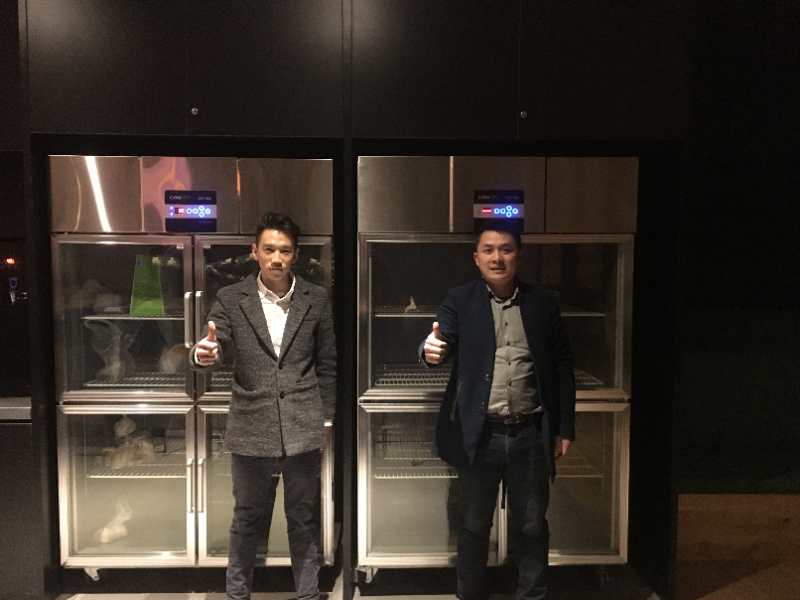 upright commercial display refrigerator