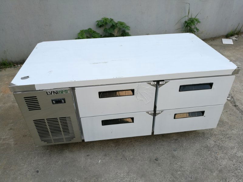 undercounter commercial refrigerator with 4 drawers