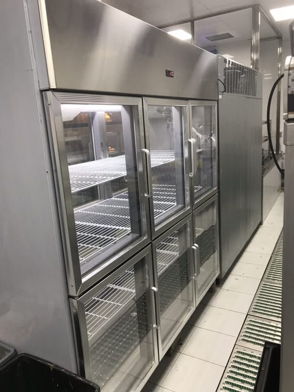 6 glass doors upright commercial chiller丨commercial refrigeration 丨commercial refrigerator 丨commercial refrigerator supplier
