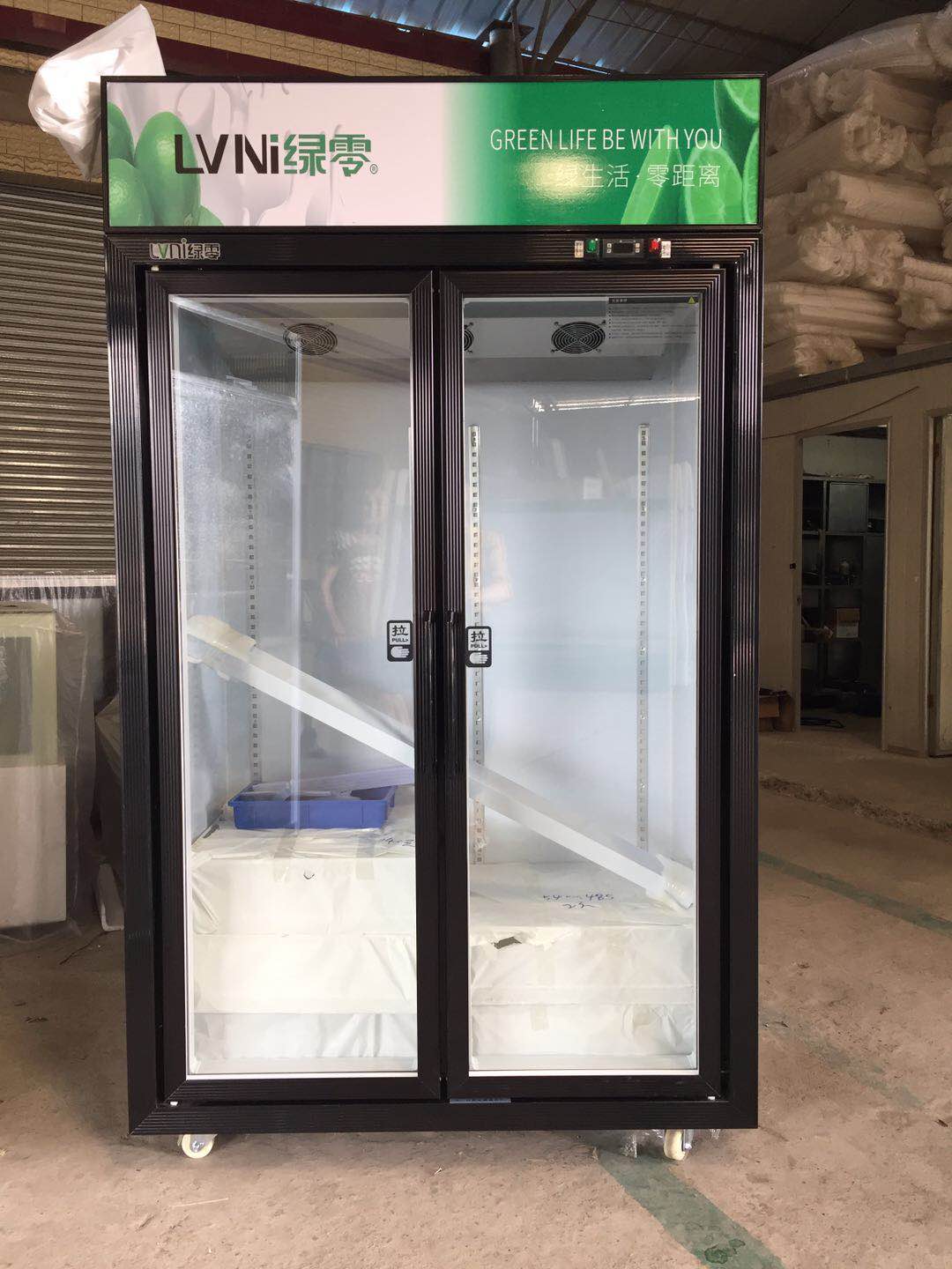 merchandising glass door refrigerators coolers