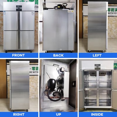 What is an upright chiller or freezer? image