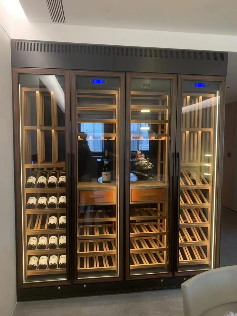 Best temperature and humidity for wine cooler refrigerator Hunan LVNi