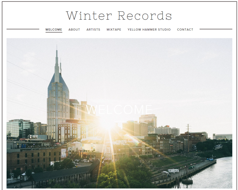 Partner with Winter Records Based in Nashville, Tennessee