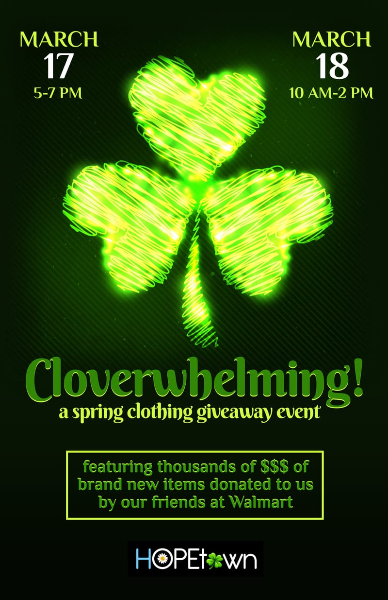Cloverwhelming! spring giveaway