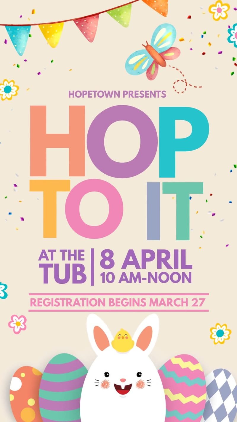 HOP TO IT! Easter event