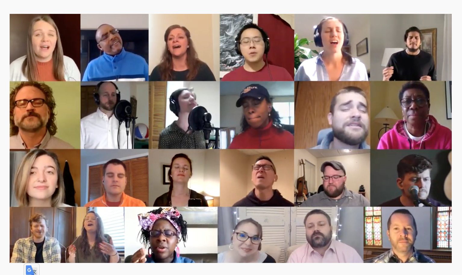 The Central PA Blessing - Virtual Church Choir