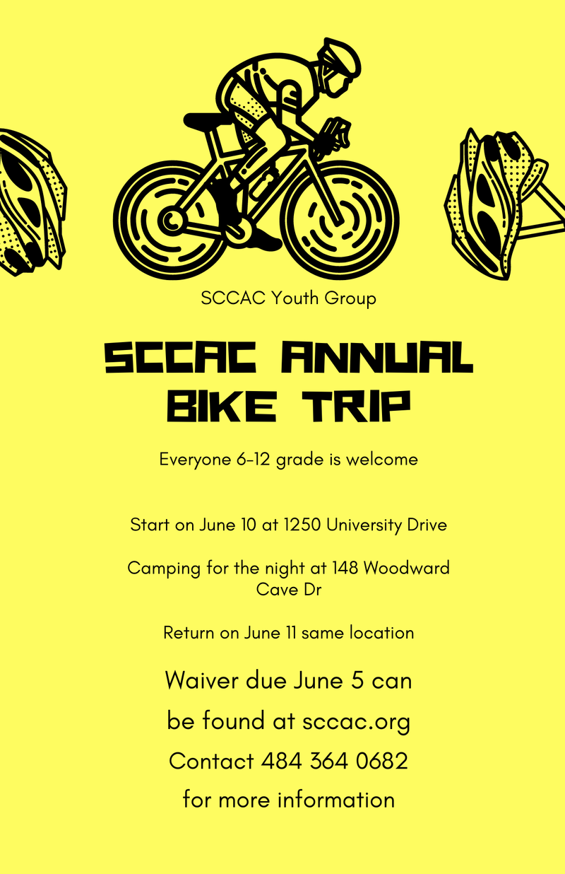 Annual Bike Retreat-Community & Reach. Note Waiver due by 6/5/22