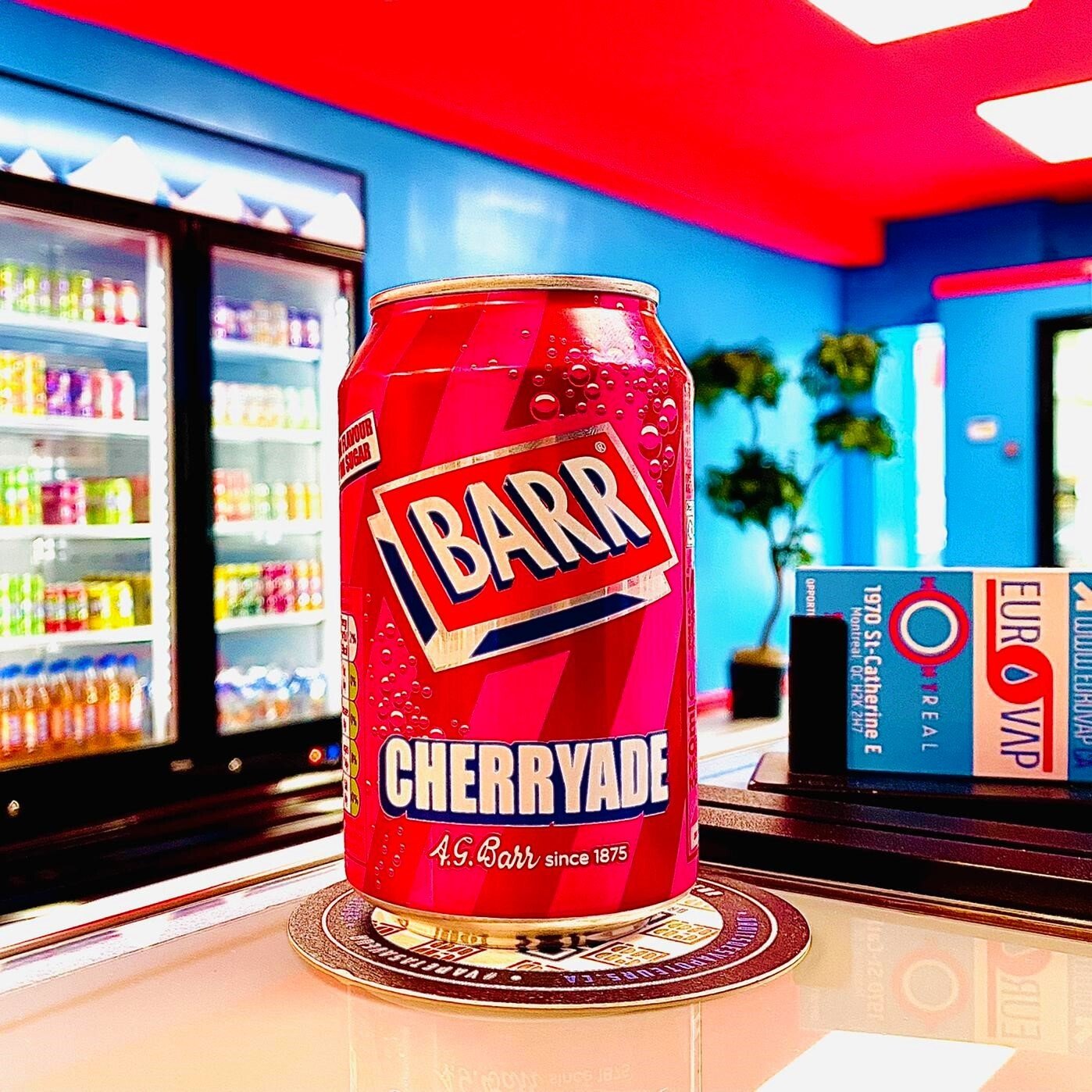 Barr Cherryade Exotic Soda UK