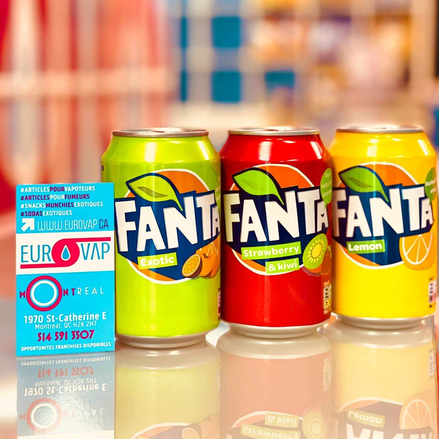 Fanta Exotic Soda Full Lineup