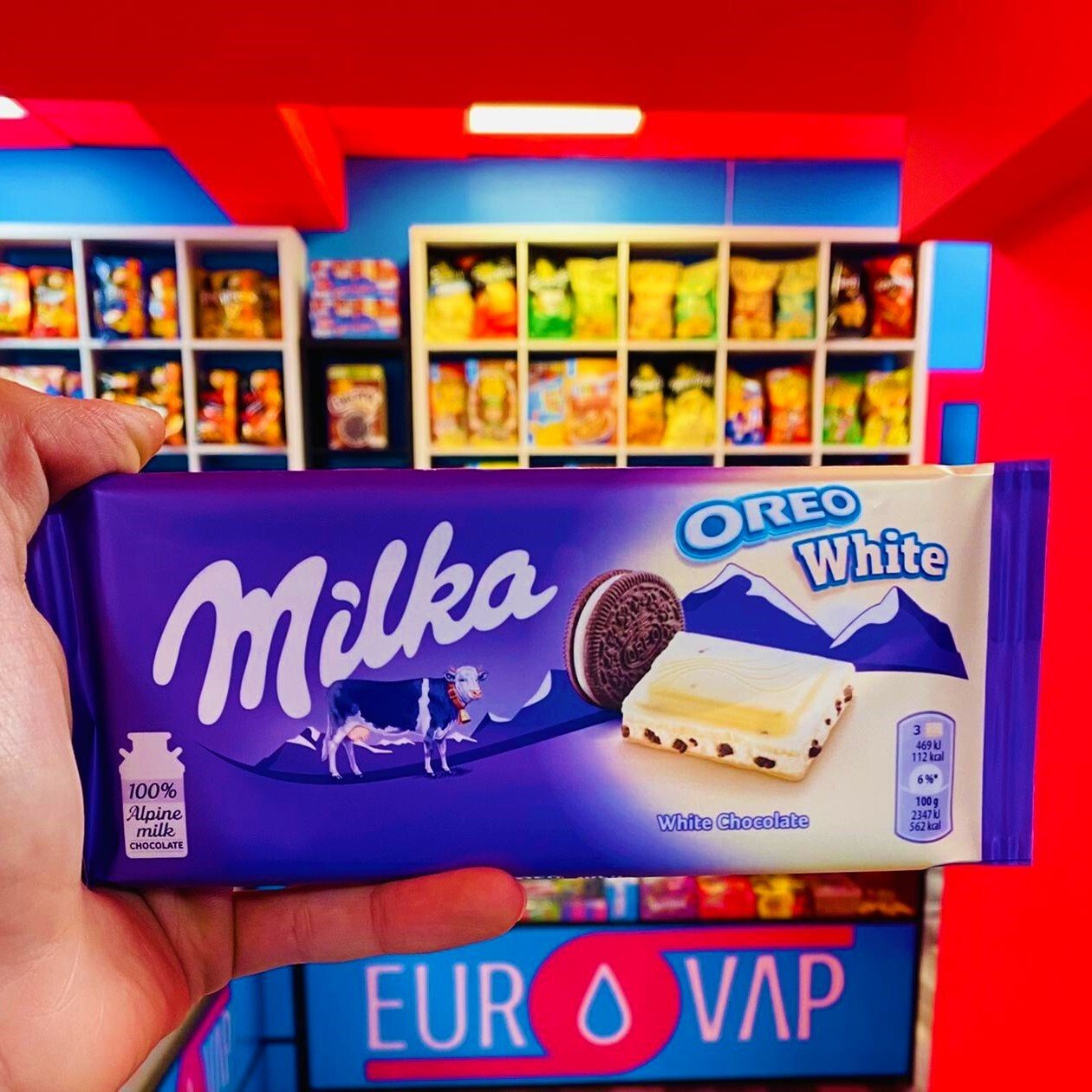 Milka White Oreo Exotic Chocolate