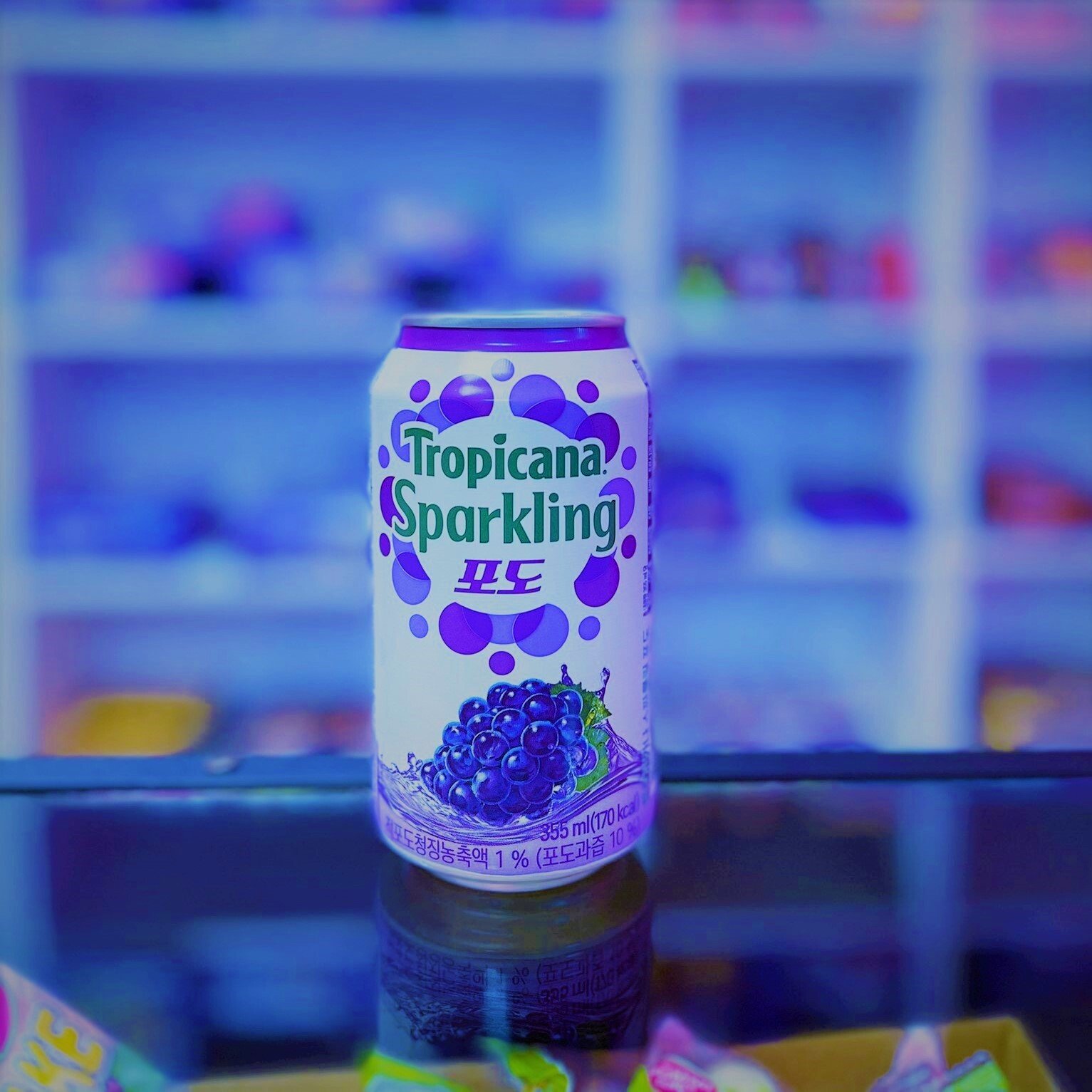 Tropicana Sparkling Grape Exotic Soda