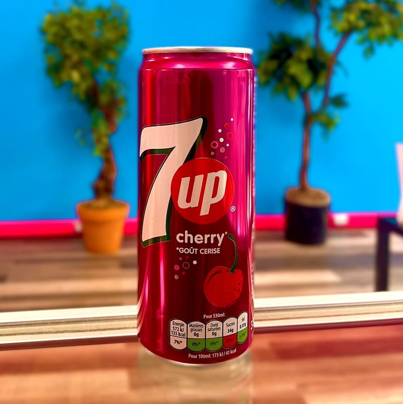 7up Cherry France EUROVAP