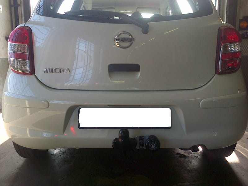 nissan micra trailer hitch