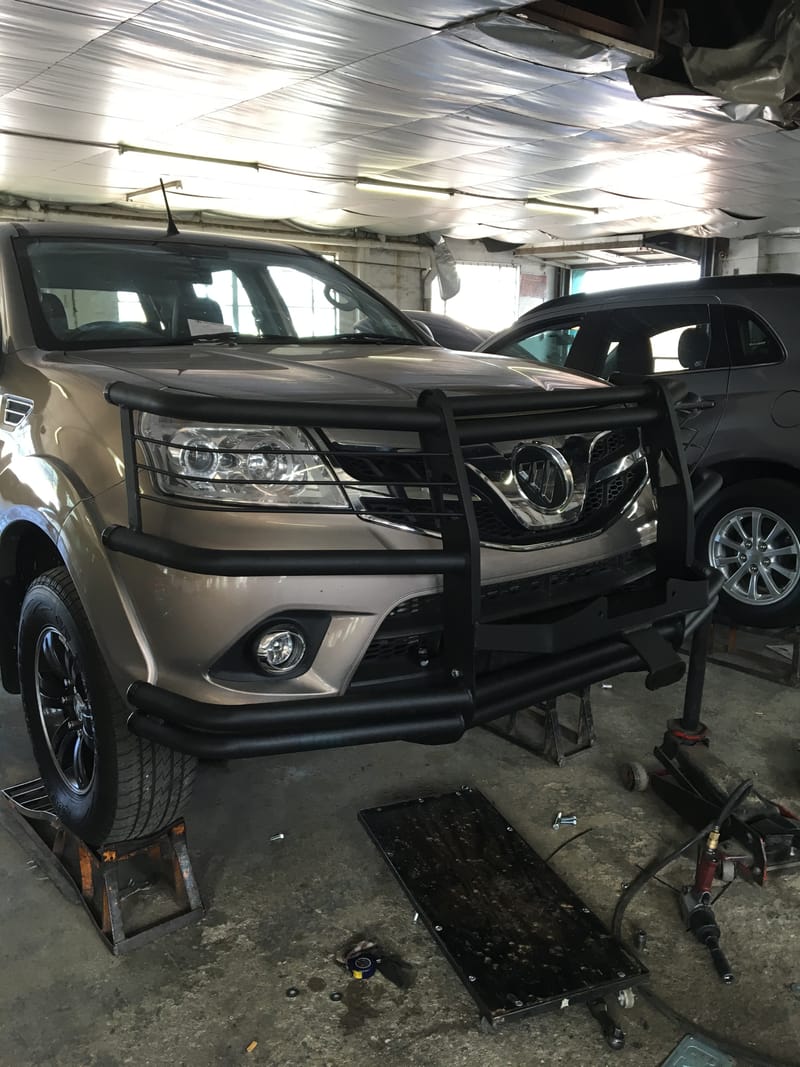 Foton Tunland Standard & Full Wrap Bull Bar TOWRITE