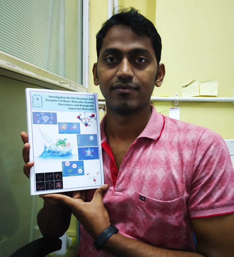 Debasish Das Mahanta has successfully submitted his thesis