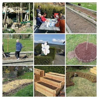 Jardins potagers Historique image