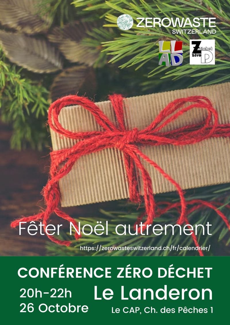 Fêter Noël autrement - Conférence Zéro Déchet