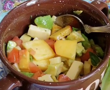 Keto Summer Salad (Fat Bomb)