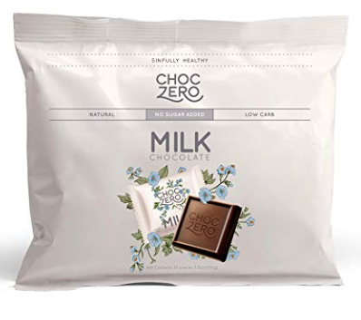 Choczero Milk Chocolate squares