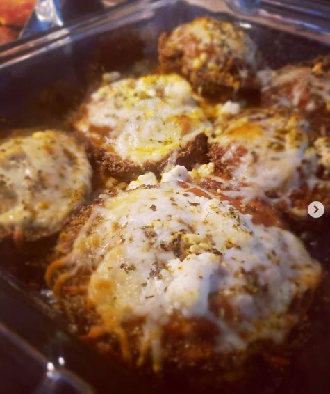 Keto Eggplant Parmesan