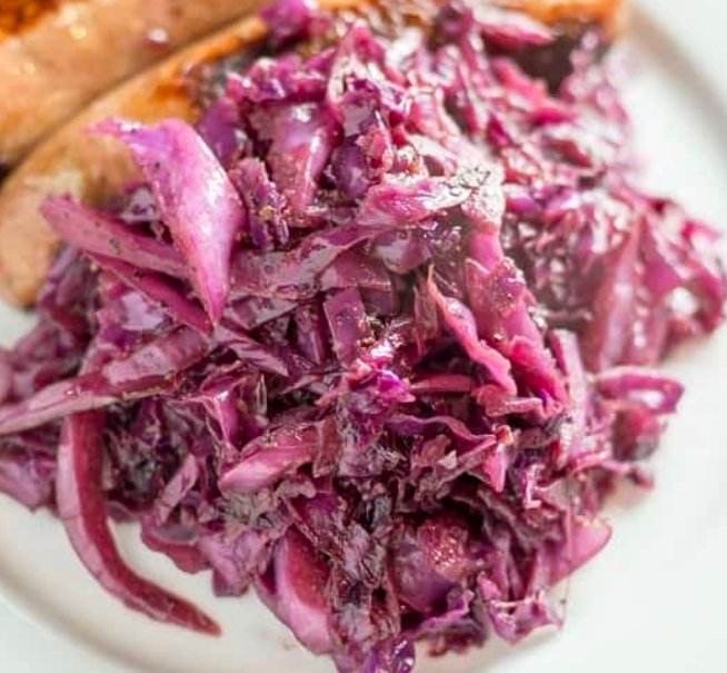 Keto Fried Apple Cabbage