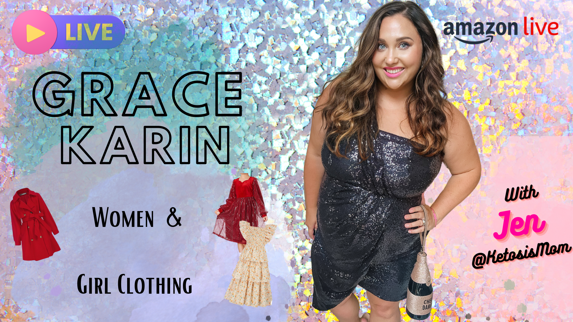 Grace Karin on Amazon for Plus size and Girls